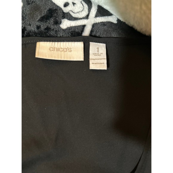 Vintage Chico’s black sleeveless top - Picture 3 of 4